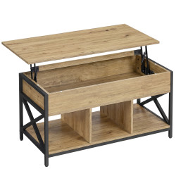 Konferenční stolek TAYLOR ARTISAN s výsuvnou deskou 100x50 cm