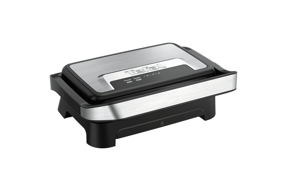 Kontaktní gril Tefal Inicio Compact GC270D10 Nerezový/Černý