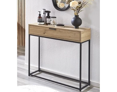 Konzolový stolek se zásuvkami Malmö, dub