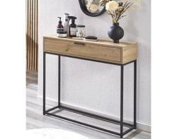 Konzolový stolek se zásuvkami Malmö, dub