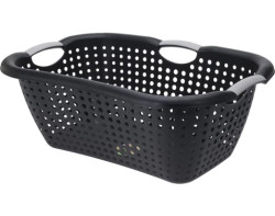 Koš na prádlo 26 l, černý