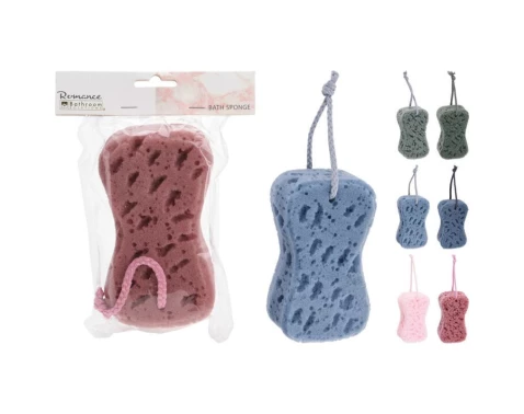 Koupelnová houba 15x9x5,5 cm, mix barev