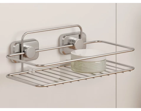 Koupelnová polička Reflex Luxy 1, chrom