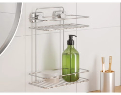 Koupelnová polička Reflex Luxy 2, chrometherm