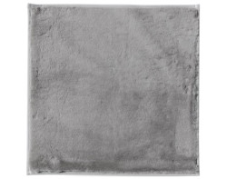 Koupelnová předložka Králík 50x50 cm, stříbrná