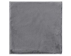 Koupelnová předložka Králík 50x50 cm, tmavě šedá