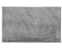 Koupelnová předložka Králík 50x80 cm, stříbrná