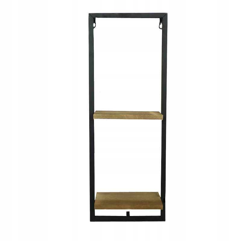 Kovová nástěnná police TANDOR 20x55 cm