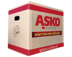 Krabice na stěhování Asko XS, 25 kg