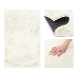 Krémový koberec LOVIKA z umělé králičí kožešiny Rozměr: 120 x 170 cm