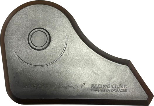 Krytka na mechanismus opěráku na DXRACER, pravá spodní velká nacvakavájicí nová s dírou