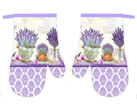 Kuchyňské rukavice (2 ks) Lawender, fialová