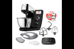 Kuchyňský robot Tefal i-Coach Touch s váhou QB951838 Nerezový/Černý