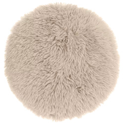 Kulatý dekorační polštářek MATS 40 cm, světle šedý