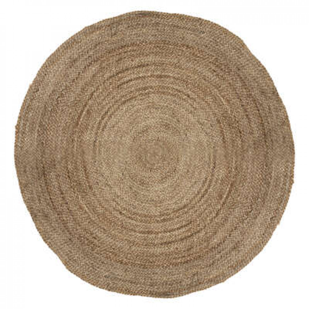 Kulatý jutový koberec JUTIQUE 120 cm