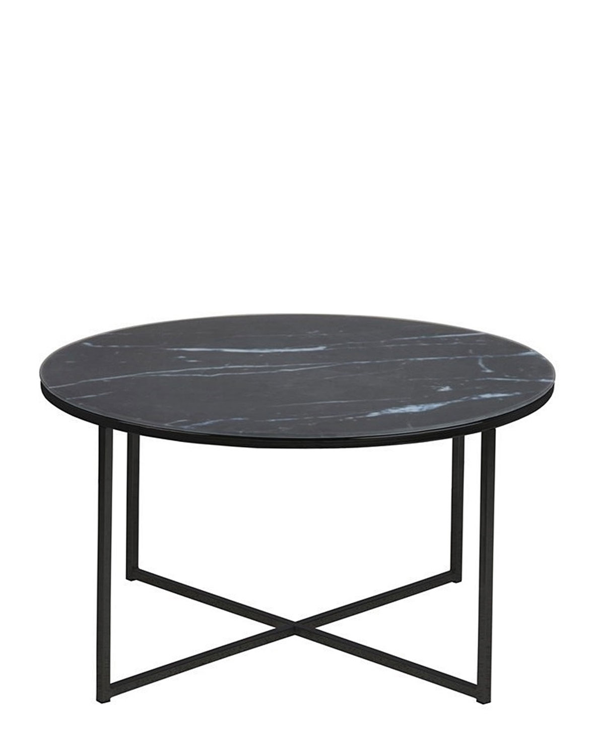 Kulatý konferenční stolek Alisma black / black