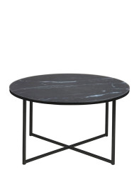 Kulatý konferenční stolek Alisma black / black