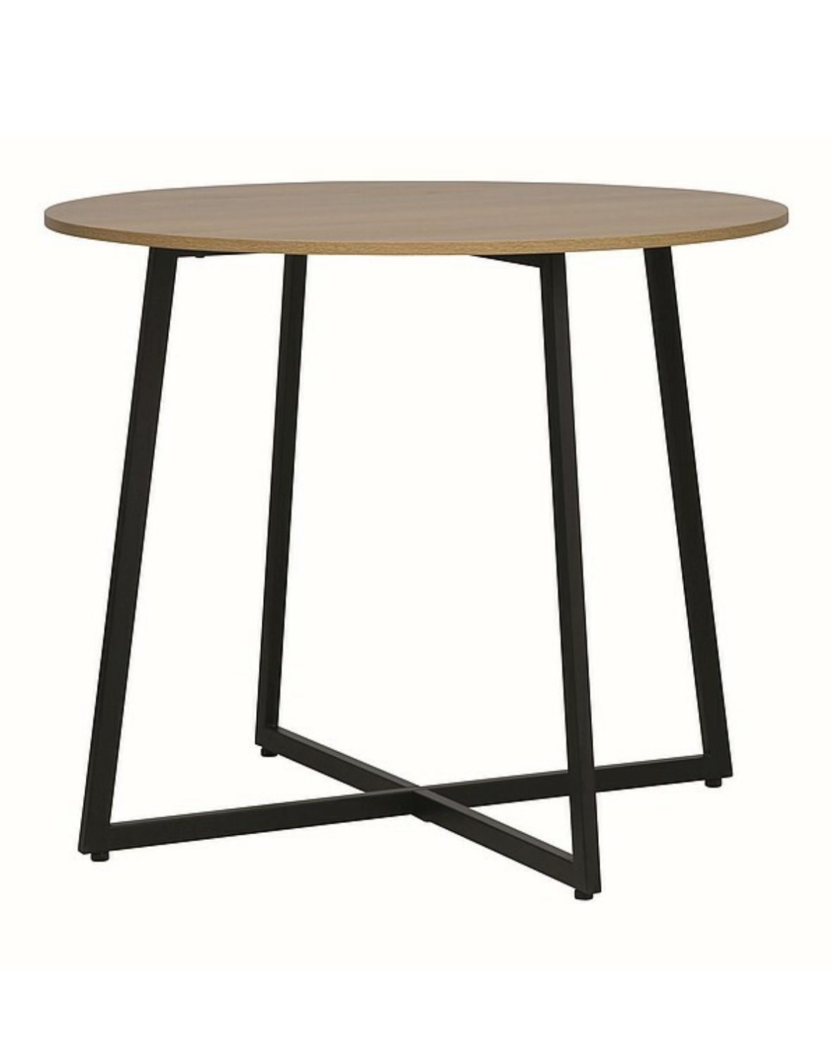 Kulatý stůl Luna – dekor dub