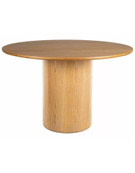 Kulatý stůl Rondo 120 cm dub, přírodní dýha