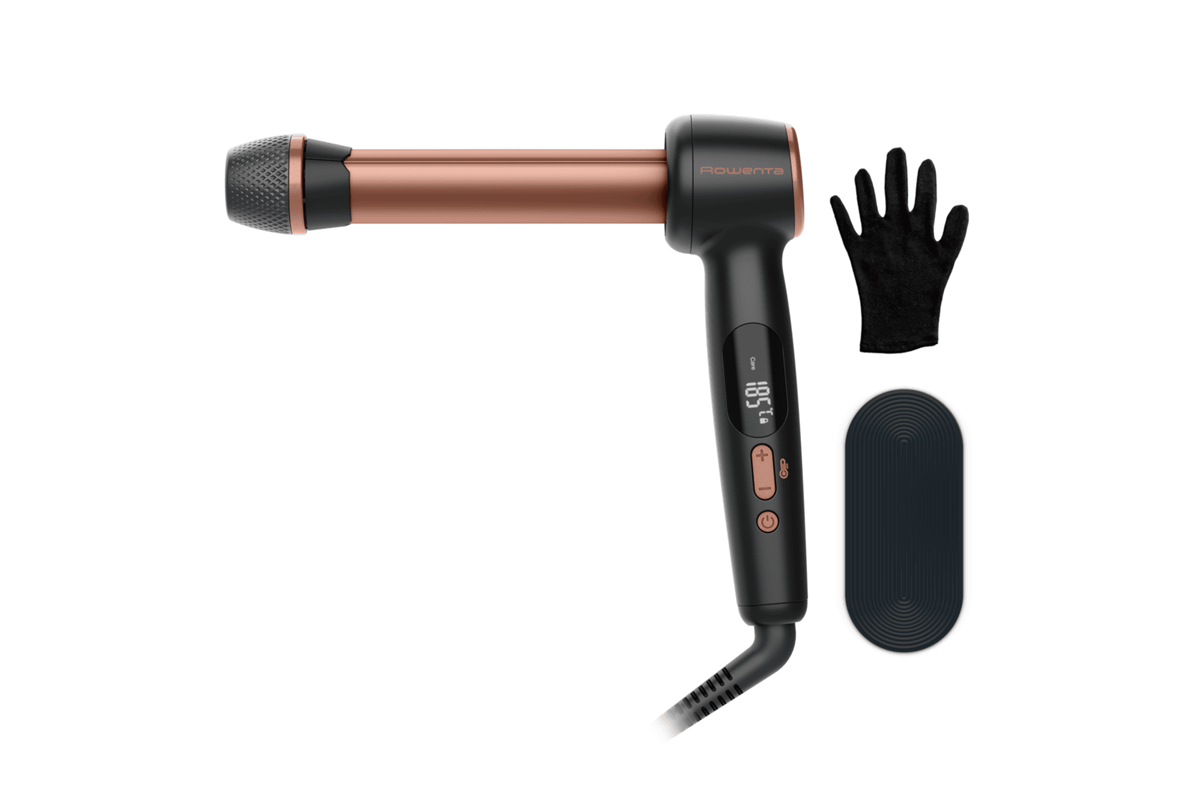 Kulma na vlasy Rowenta Twist Curl CF4620E0 Černá/Měděná
