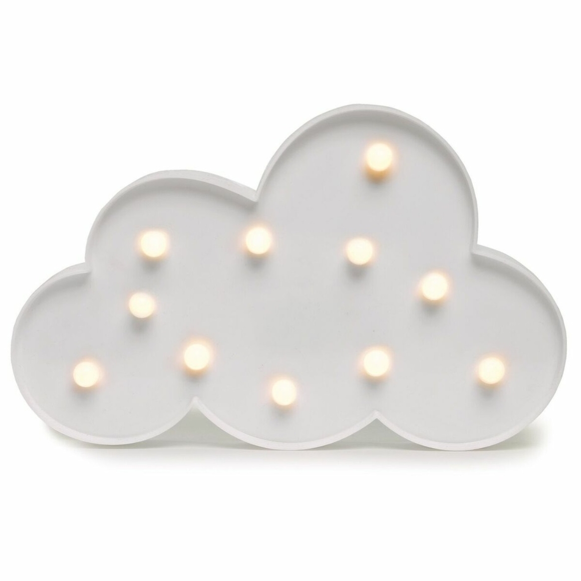 LED dětská lampička OBLÁČEK, 29,5 cm