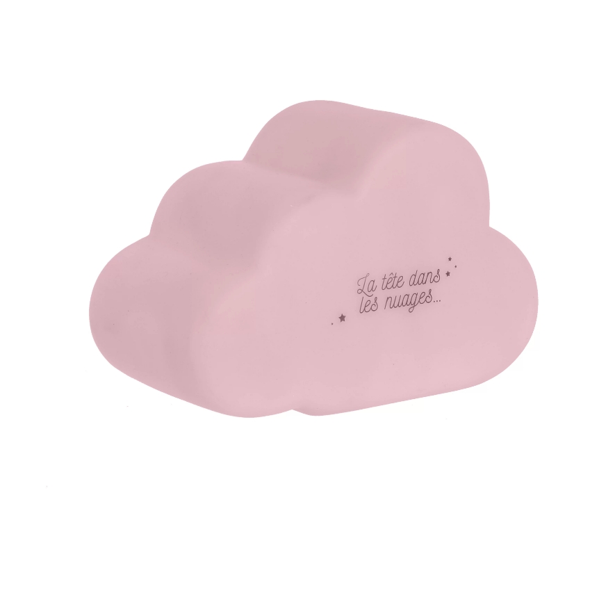 LED dětské noční světlo CLOUDY 14x9,5cm - více barev Barva: Růžová