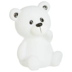 LED dětské noční světlo TEDDY 10x13,5 cm - více barev Barva: Bílá
