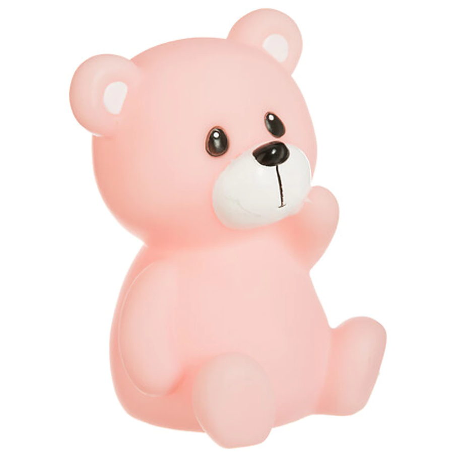 LED dětské noční světlo TEDDY 10x13,5 cm - více barev Barva: Růžová