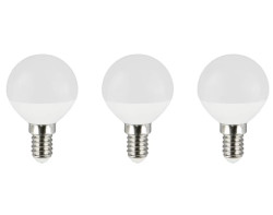 LED žárovka (3 ks) LM E14, 4,8W, 470 lm