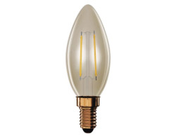 LED žárovka Vintage svíčka, E14, 2,5 W, 225 lm
