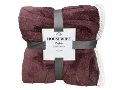 Luxusní beránková deka z mikroplyše NESTIVE růžová Rozměr: 150 x 200 cm