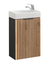 Malá skříňka s umyvadlem, set 40 cm (SET-XIL VEDEA 40CM)