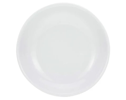 Mělký talíř Bistrot 25 cm, bílý