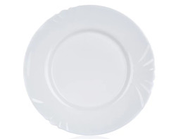 Mělký talíř Cadix 25 cm, bílý