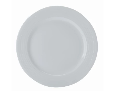 Mělký talíř Cirque 23 cm, bílý