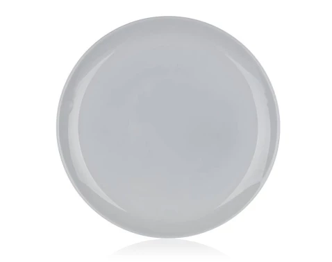 Mělký talíř Diwali 25 cm, šedé sklo