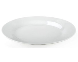 Mělký talíř Larry 24 cm, bílý