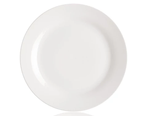 Mělký talíř Larry 26,5 cm, bílý