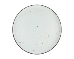 Mělký talíř Modern Fashion Stone 27 cm, krémový