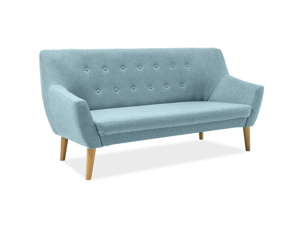 Mentolová 3místná pohovka AMBER