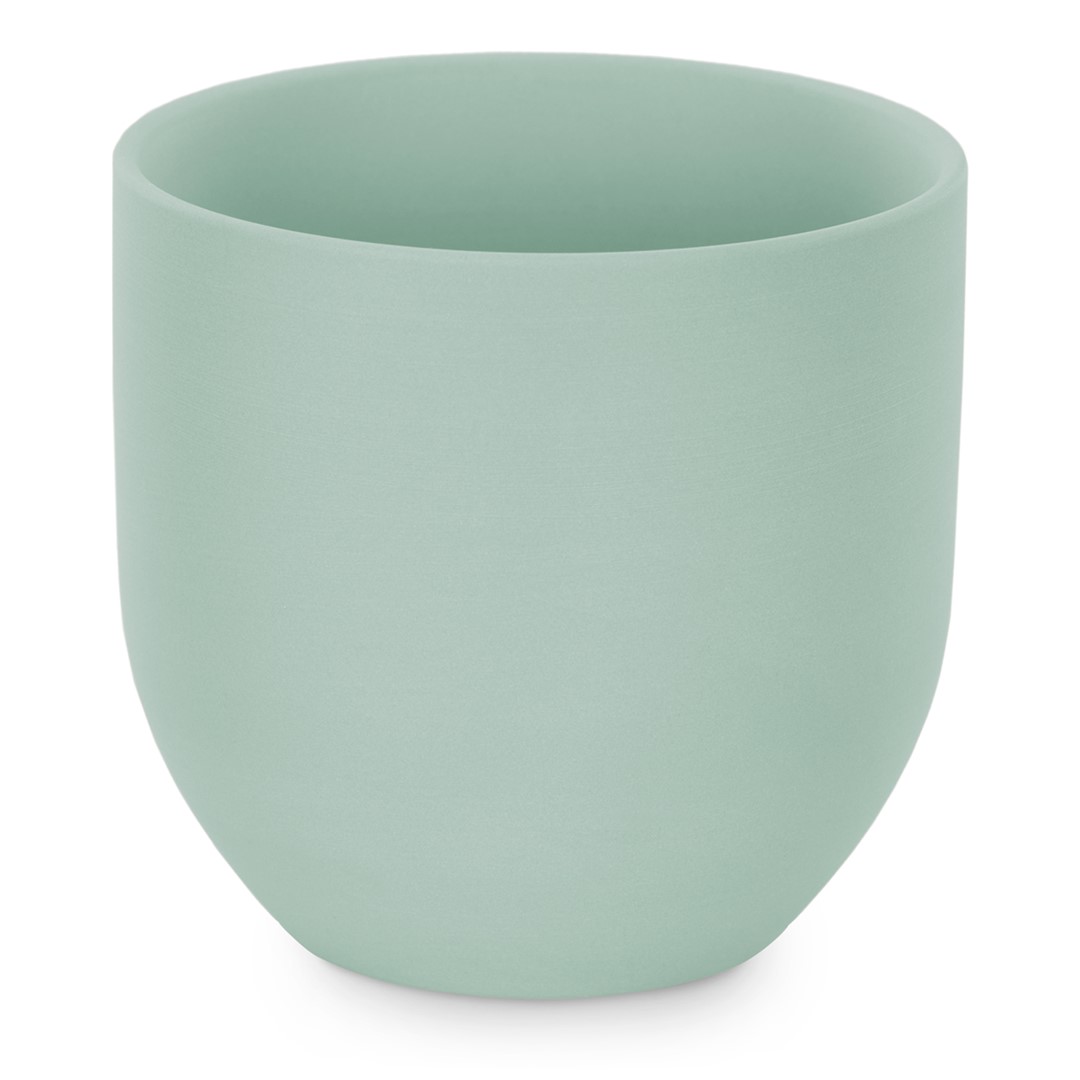Mentolový keramický květináč SHIRE