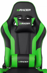 MERCURY Opěrák pro MRACER zelený - koženka