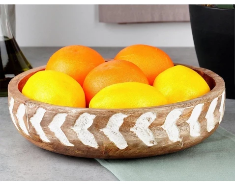 Miska 24 cm, mangové dřevo