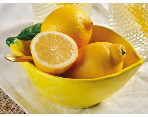 Miska Citron 12x6 cm, žlutá