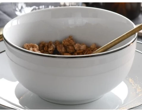 Miska Luna Black Line, 14 cm