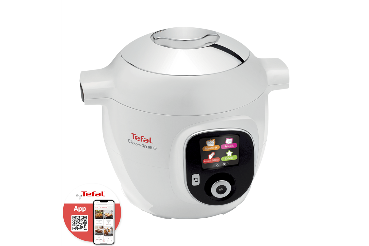 Multifunkční elektrický tlakový hrnec Tefal Cook4me+ CY851130