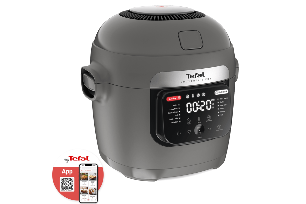 Multifunkční tlakový hrnec Tefal Multicook & Fry MY731BF0 Šedá