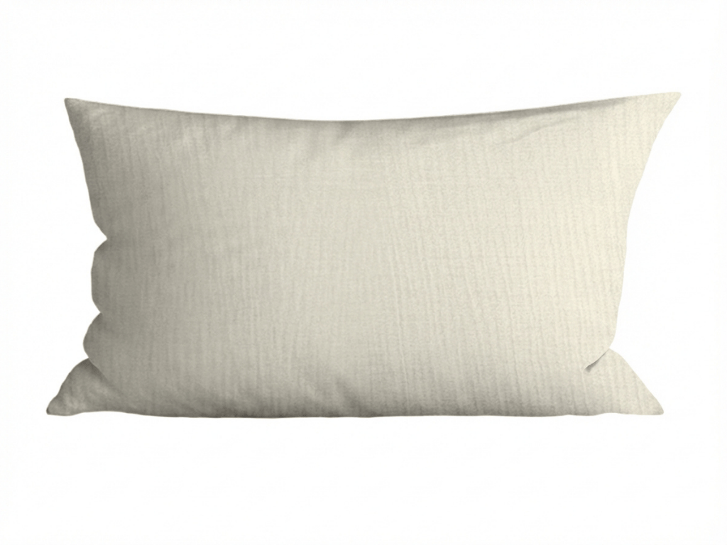 Mušelínový povlak na polštář PURELY 40x80 cm, krémový