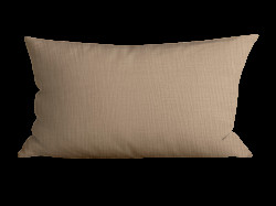 Mušelínový povlak na polštář PURELY 40x80 cm, světle hnědý