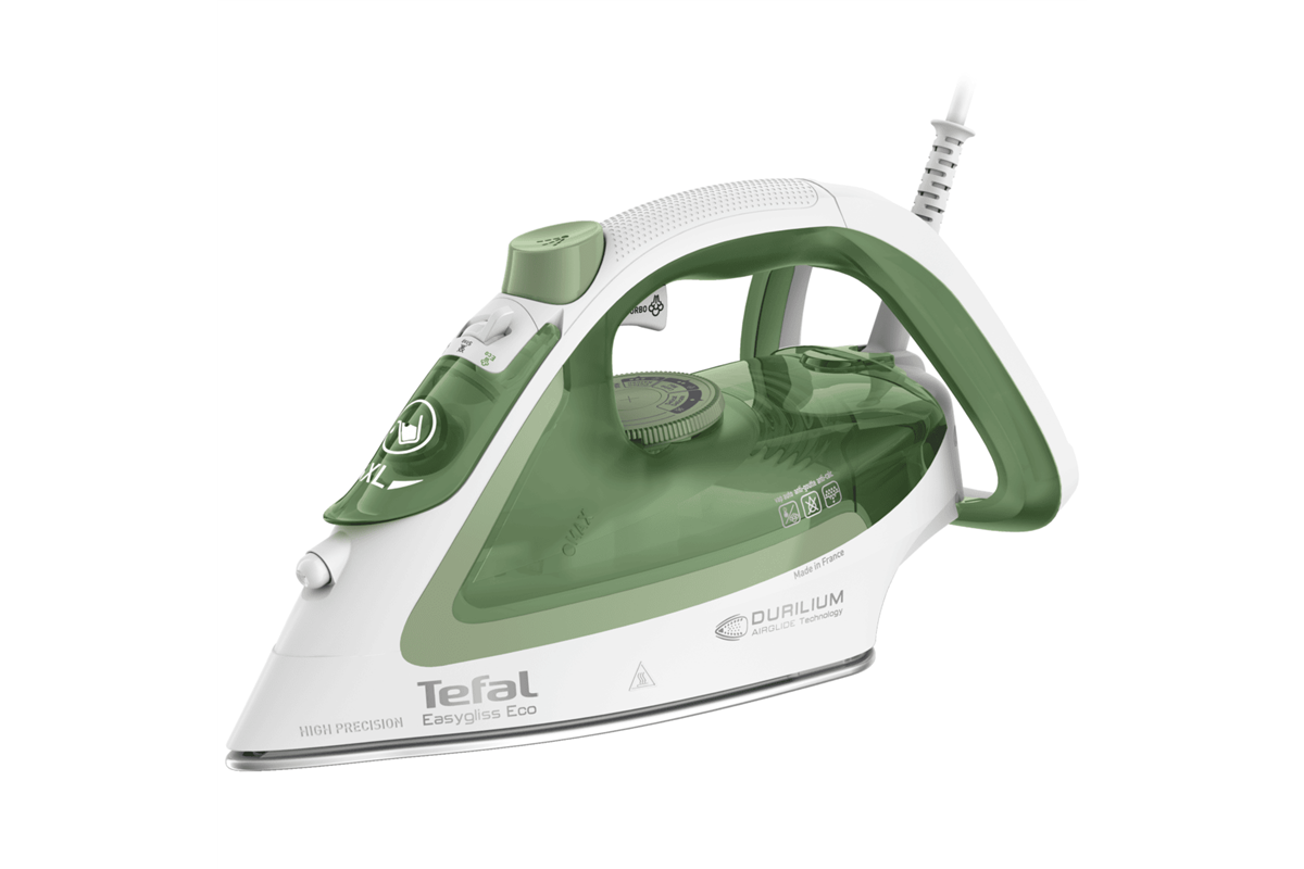 Napařovací žehlička Tefal Easygliss Eco FV5781E1 Zelená/Bílá